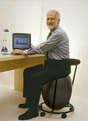 ergonomic ball chair office